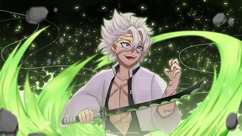 kin no tamamushi sanemi|Sanemi Shinazugawa (Kimetsu no Yaiba) .